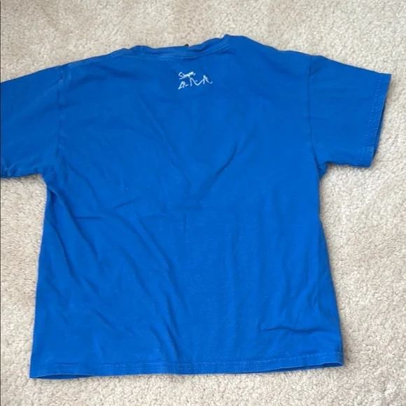 Lin Manuel Miranda Blue Kids T-Shirt, size small - Picture 6 of 7